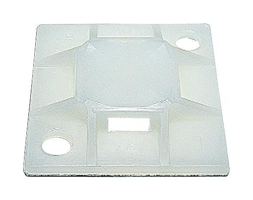 THOMAS & BETTS MPNY-750-9-C CABLE TIE MOUNTING BASE, PA, 3/4" X 3/4"