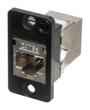 TUK FACK2SBPM In-Line Adapter Shielded RJ45 Adaptor Low Profile Panel Mount Range Series Jack