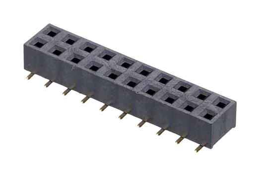 Harwin M20-7811045 M20-7811045 PCB Receptacle Board-to-Board 2.54 mm 2 Rows 20 Contacts Surface Mount M20
