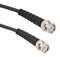 Amphenol RF 115101-19-72.00 115101-19-72.00 / Coaxial Cable Assembly BNC Plug to RG58/U 50 ohm 6 ft 1.8 m Black