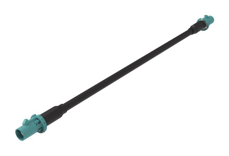 Amphenol RF 095FPZFPZSHM500. Coax Cable Fakra PLUG-PLUG 5M