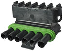 Aptiv (FORMERLY DELPHI) 12015799 Automotive Connector Housing Weather Pack Tower Series Receptacle 6 Ways