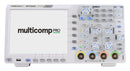Multicomp PRO MP720665 Digital Oscilloscope With Function Generator 4 Channel 100 MHz 1 Gsps 40 Mpts 3.5 ns