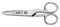 Klein Tools 2100-7 Scissors Electrician Heavy-Duty 19 - 23AWG Notches 5&quot; Overall Length