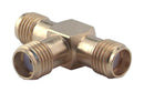 HUBER+SUHNER 46_SMA-50-0-1/111_NE RF / Coaxial Adapter SMA Jack Tee 50 ohm