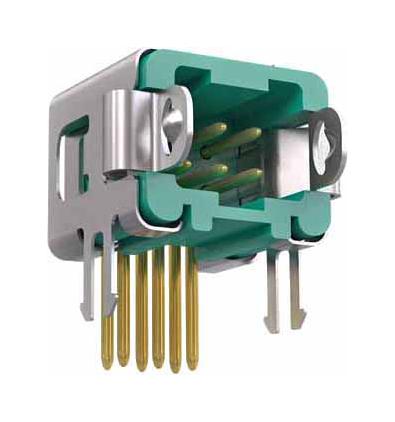 Harwin G125-MH10605L1P G125-MH10605L1P Pin Header Wire-to-Board 1.25 mm 2 Rows 6 Contacts Through Hole Right Angle Gecko G125