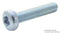 DURATOOL DT000106 Machine Screw, DIN 7985, M2.5, Steel, 20 mm, Zinc, Recessed Pan Head Pozidriv