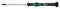 Wera 118032 PZ1 x 80mm Kraftform Micro Round Blade Screwdriver for Pozidriv Screws