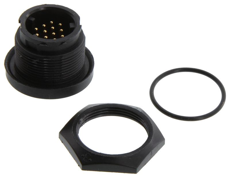 SWITCHCRAFT/CONXALL W4281-12PG-3ES Circular Connector 12POS Rcpt PCB