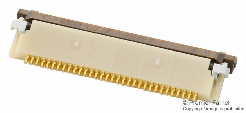 HIROSE(HRS) FH12A-32S-0.5SH(55) FH12A-32S-0.5SH(55) FFC / FPC Board Connector 0.5 mm 32 Contacts Receptacle FH12 Surface Mount Top