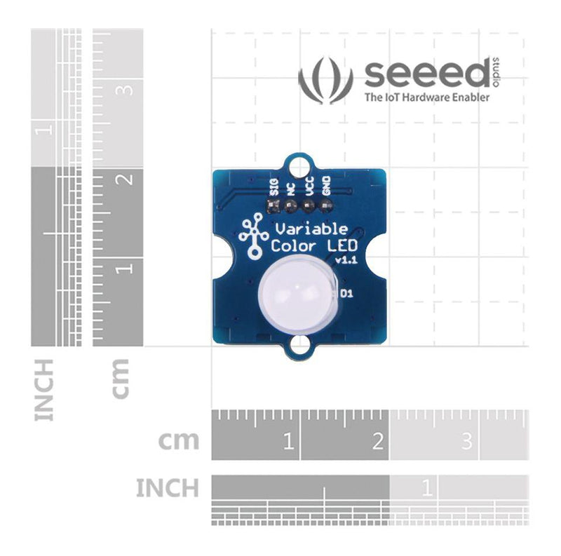 Seeed Studio 101020472 Variable Colour LED With Cable 5 V Arduino &amp; Raspberry Pi Board