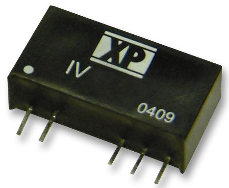 XP Power IV0505SA Isolated Through Hole DC/DC Converter 3kV Isolation ITE 1:1 1 W Output 5 V 200 mA