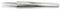 IDEAL-TEK 5B.SA Tweezer, High Precision, Curved, 110 mm, Stainless Steel Body, Stainless Steel Tip