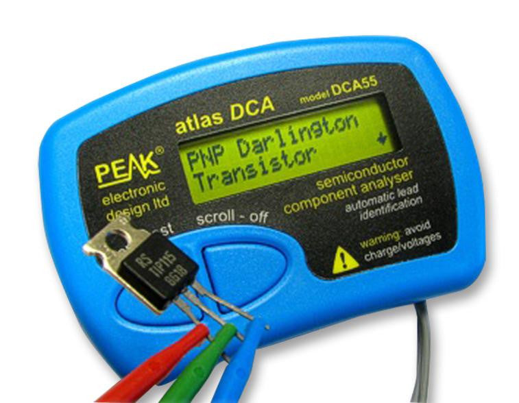 PEAK ELECTRONIC DESIGN DCA55T Pocket Sized Semiconductor Component Analyser with Auto Power On and Power Off Function