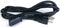 VOLEX 17604 10 B1 POWER CORD, NEMA5-15P/IEC C13, 2M, 15A, BLACK