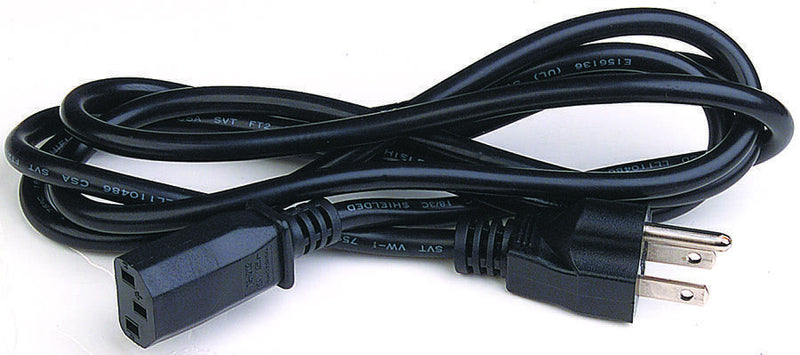 VOLEX 17604 10 B1 POWER CORD, NEMA5-15P/IEC C13, 2M, 15A, BLACK