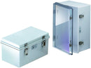 BUD INDUSTRIES NBA-10148 ENCLOSURE, BOX, PLASTIC, GRAY