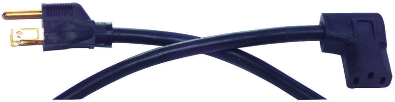 VOLEX 17606 POWER CORD NEMA5-15P/IEC, 79IN, 10A, BLACK