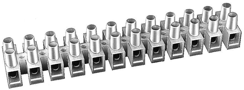 WIELAND ELECTRIC 21.341.6253.0 TERMINAL BLOCK EUROSTYLE 12 POSITION, 20-10AWG