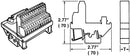 WEIDMULLER 910645 INTERFACE TERMINAL BLOCK, D SUB FEMALE-TB, 25POS