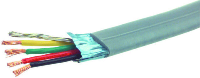 MULTICOMP SPC19823-SL SHIELDED MULTICONDUCTOR CABLE, 8 CONDUCTOR, 24AWG, 250FT, 150V