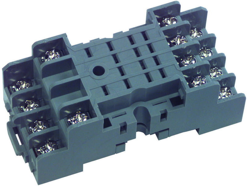 IDEC SY4S-05C RELAY SOCKET FINGERSAFE SCREW, 14PIN, 7A, 300V