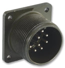 ITT Cannon MS3102E20-19S MS3102E20-19S Circular Connector MIL-DTL-5015 Series Box Mount Receptacle 3 Contacts Solder Socket Threaded