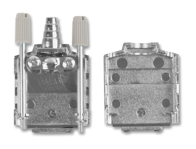 MH Connectors MHDPPK-M-15-K D Sub Backshell DA 180&deg; Metallised Plastic Body