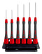 Wiha 42993 Screwdriver Set Hexagon Ball End 0.9 mm - 3 Picofinish Holder 6 Piece