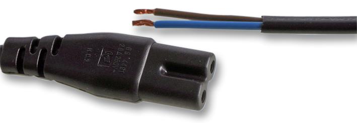 Multicomp PRO CON1 Power Lead FIG8 TO Open END