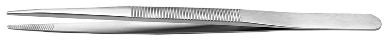 IDEAL-TEK 121.SA Tweezer, General Purpose, Straight, Round, Stainless Steel, 160 mm