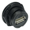 Amphenol LTW UA-20PMFP-LC7001 USB Sealed Connector Type A 2.0 Plug 4 Position Panel Mount IP67