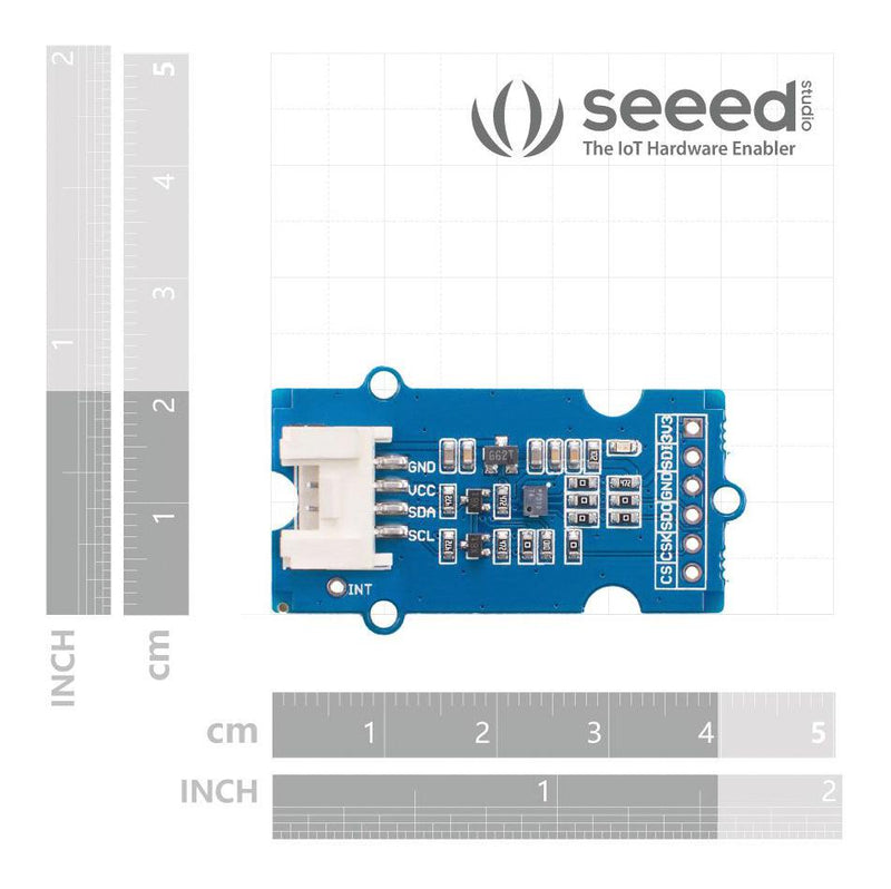 Seeed Studio 101020812 Pressure Sensor Board With 20 cm Cable High Precision Barometric Arduino