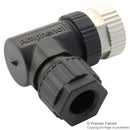 Amphenol LTW M12A-05BFFB-SR7001 Sensor Connector 5 Pole M12 Receptacle M Series Female Positions Screw Socket