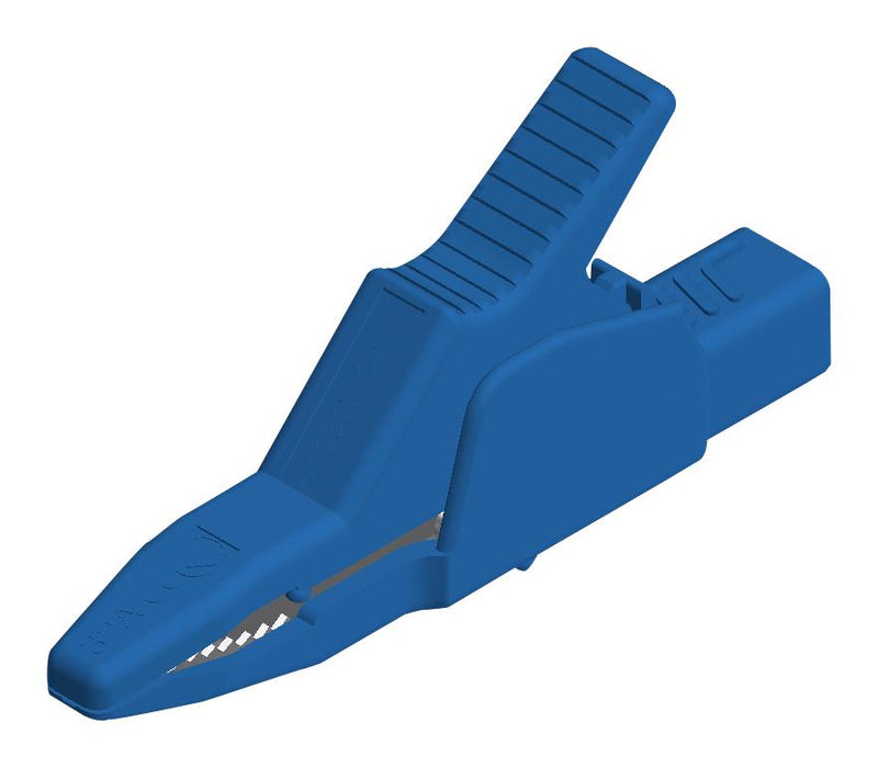 Hirschmann Test and Measurement 972405102 Crocodile Clip 30mm Blue 32A