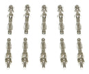 Mueller Electric BU-P72918 Banana Test Connector Plug Panel Mount 36 A 5000 Vrms Nickel Plated Contacts