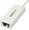 Startech USB31000SW Ethernet Network Adapter RJ45 USB 3.0 to Gigabit White