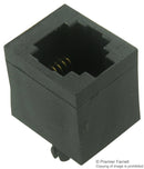 MH CONNECTORS MHRJJ66NFV Modular Connector, RJ12, Jack, 6 Contacts, 6 Ways, 1 Ports
