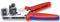 KNIPEX 121202 195mm Length Precision Insulation Stripper with 0.03mm&sup2; to 2.08mm&sup2; Capacity