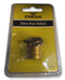 DEFENDER SECURITY SR04170 Padlock, Brass, Hardened Steel Shackle, 20mm