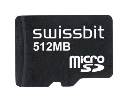 Swissbit SFSD0512N1BN1WI-I-ME-111-STD Flash Memory Card SLC Microsd 512 MB S-250u Series