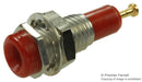 JOHNSON - CINCH CONNECTIVITY 105-0202-200 TIP JACK, 5700V, 10A, RED