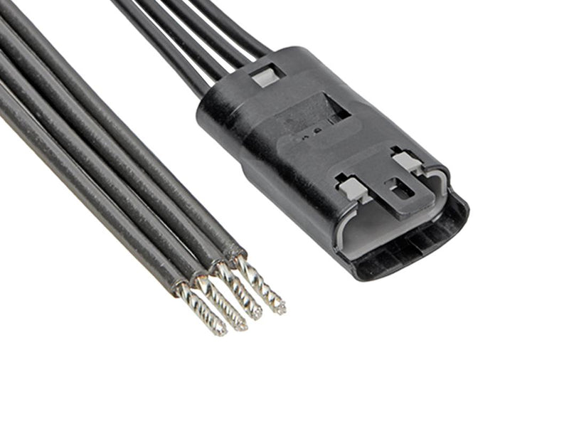 Molex 215313-1043 Cable Assembly Mizu-P25 Plug to Free End 4 Ways 2.5 mm 1 Row 600 23.6 "