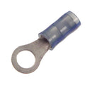 AMP - TE Connectivity 324048 Ring Tongue Terminal M8 5/16" 6 AWG 16.8 mm&sup2; Terminyl Series Blue