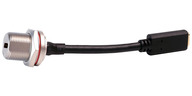 Multicomp PRO MP002450 USB Cable 100 mm 3.9 " 3.1 Black