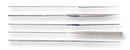 Shesto FL6002 FL6002 Needle File Set Diamond 50 mm Blade 140 Overall 5 Piece