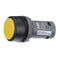ABB 1SFA619100R1013 Industrial Pushbutton Switch CP1 22.3 mm SPST-NO Momentary Flush Yellow