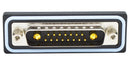Norcomp CDFR17W2113L261 CDFR17W2113L261 Combination Layout D Sub Connector Nanook CDF Series DB-17W2 Plug 17 Contacts