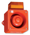 Clifford and Snell YL50/N50/A/RF/WR Beacon / Sounder Industrial Amber Flashing Multiple Tones 110dB 230VAC IP65