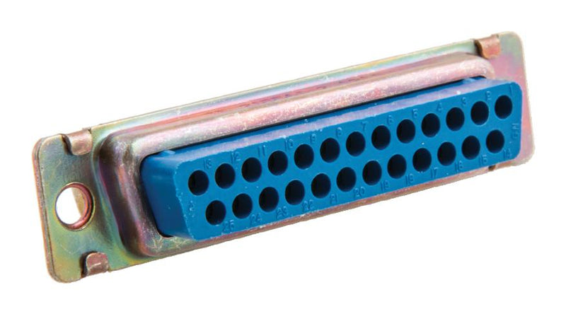 AMP - TE Connectivity 205166-1 205166-1 D Sub Connector Housing 25 Ways DB Amplimite 109 Plug Metal Body